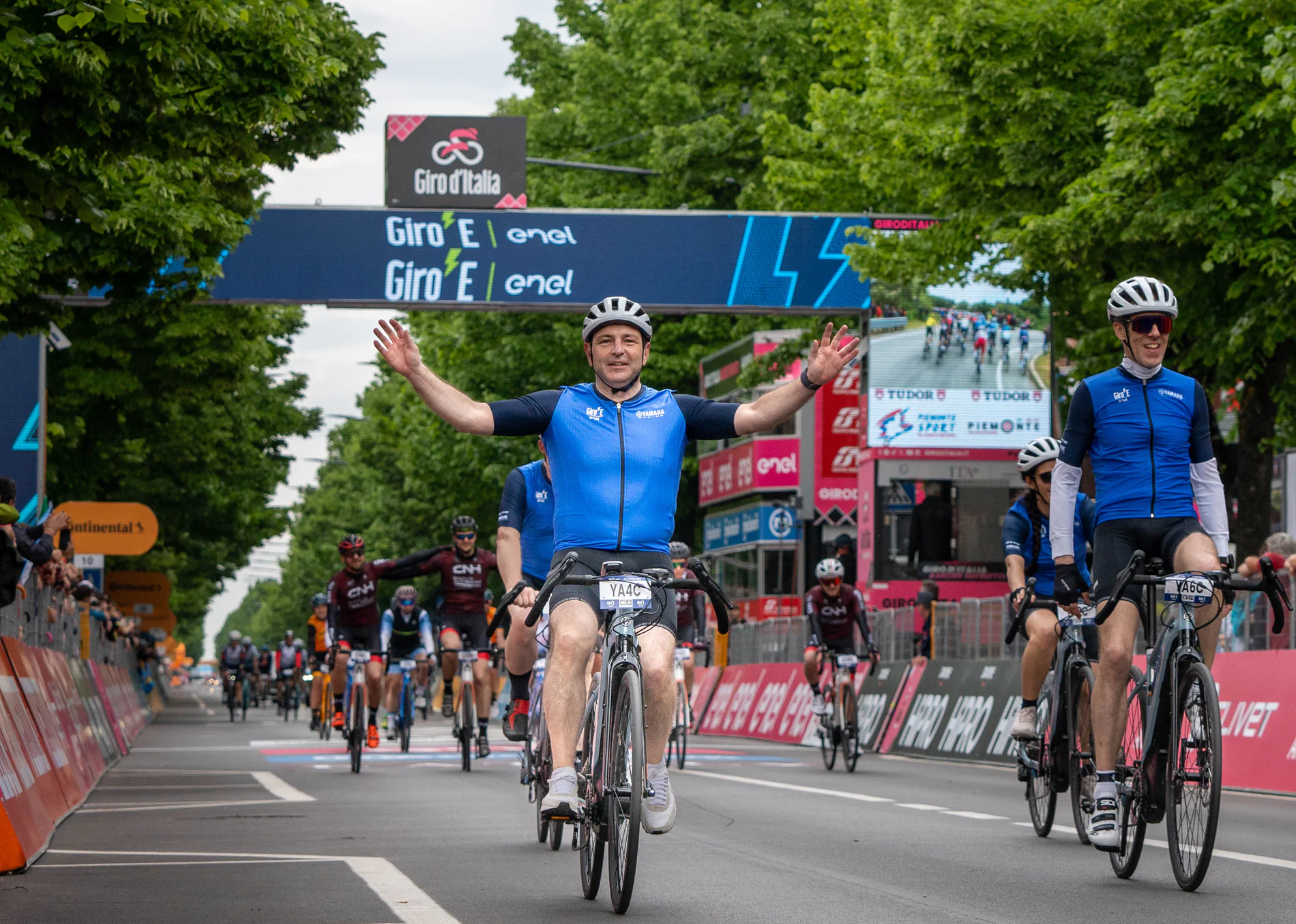 Yamaha Motor Europe neemt deel aan 2024 Giro-e eBike race 3 giro ebike 1